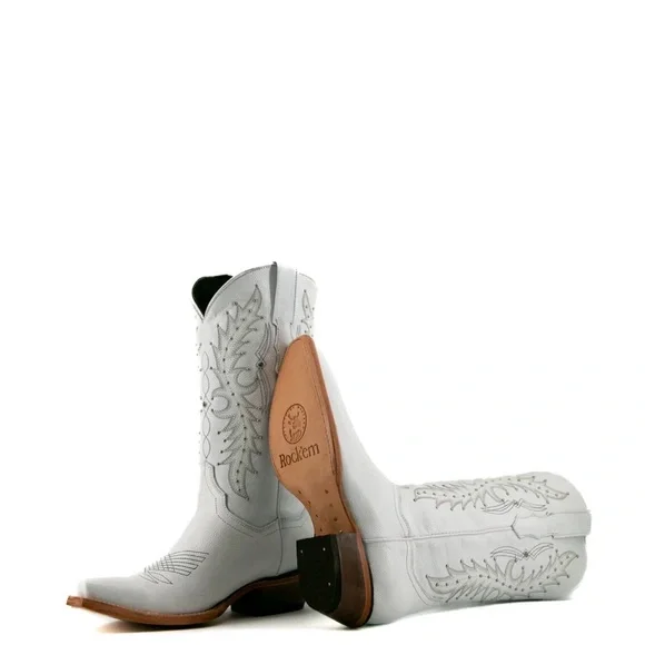 🔥NWOB W/Tags ROCK’EM Paulina Snip Toe Cowgirl Boots Size 7.5 - Picture 13 of 14